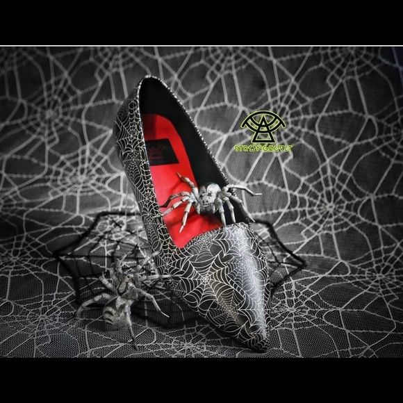 Strange Cvlt Spiderweb Dagger Flats - Picture 3 of 11